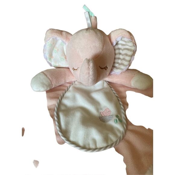 Douglas baby elephant, lovey security, blanket, plush 15 inches is - Picture 3 of 5